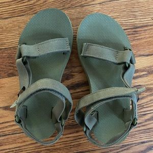 Teva Midform sandals - Olive, like new